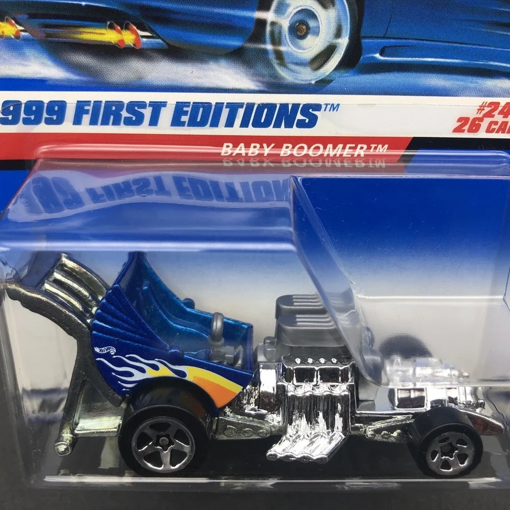 Hot Wheels Baby Boomer Car Buggy 1999 First Editions Blue Diecast 1/64 Scale 680